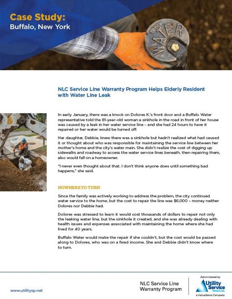 Case Studies Water Solutions By Homeserve
