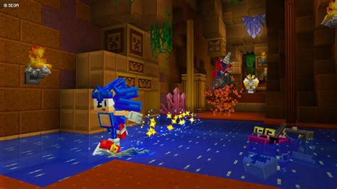 Minecraft Sonic The Hedgehog Dlc Gets Update Bringing A New Zone Skin