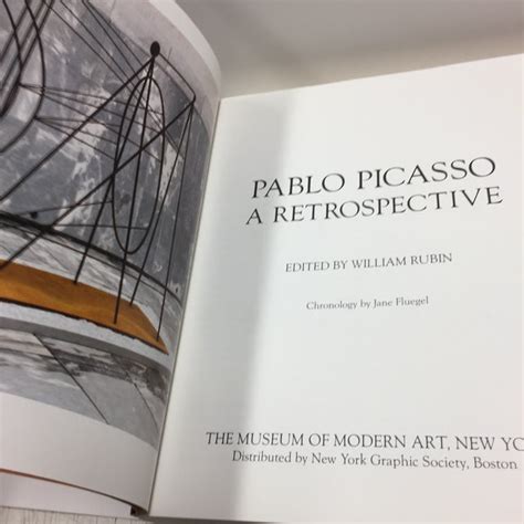 1980 Modern Pablo Picasso Museum Of Modern Art Book Chairish