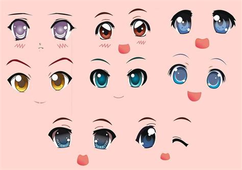 Tipos De Ojos Anime Referencias Ojos Anime Dibujar Ojos De