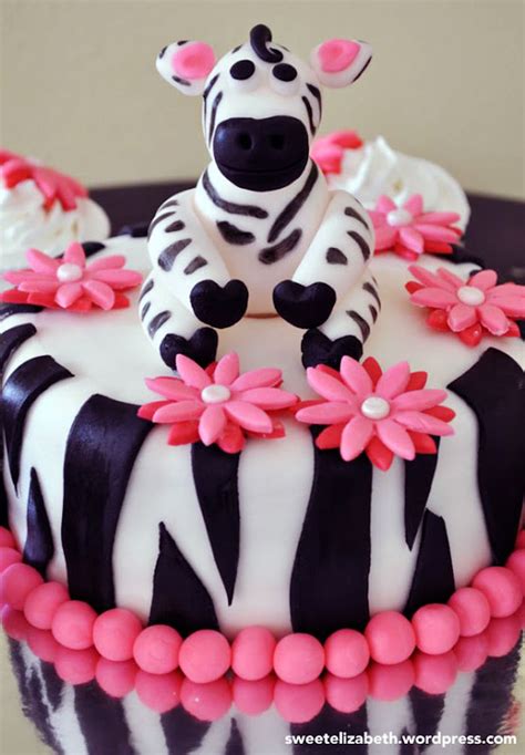 Best Zebra Birthday Cakes Chickabug