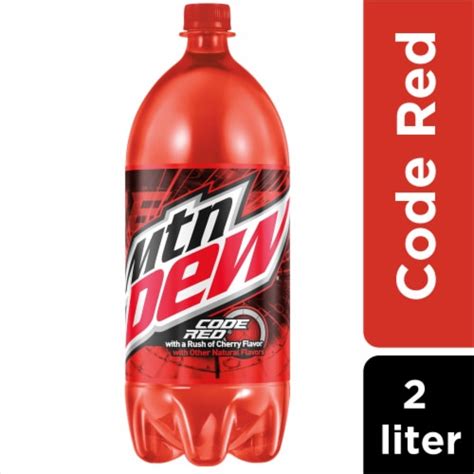 Mountain Dew® Code Red Soda Bottle 2 Liter Gerbes Super Markets