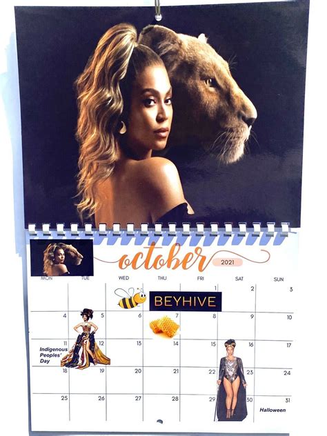 Beyoncé's historic win and more of the biggest moments. Beyonce Calendar 2021 | Calendar 2021