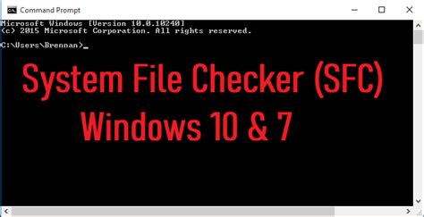 How To Use System File Checker Sfc On Windows 10 And 7