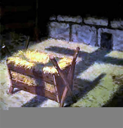 Manger And Cross Clipart Png