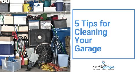 Garage Organization Tips For Cleaning Your Garage
