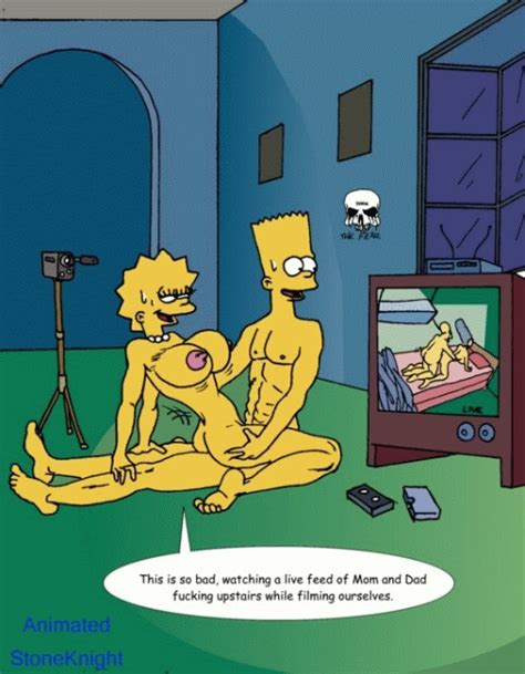 Rule 34 Animated Bart Simpson Female Homer Simpson Human Lisa Simpson Male Marge Simpson