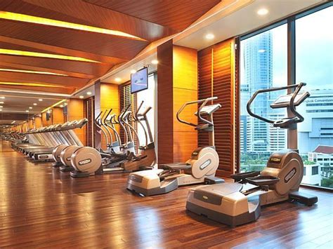Luxurious Siam Kempinski Hotel Thailand4 Gym Room Yoga Room Gym