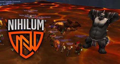 Yeah, it's gonna be a good one! Nihilum tombe Main-Noire et se classe 21ème - World of ...