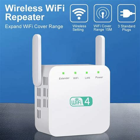 Wireless Wifi Repeater Wifi Extender 300mbps Wi Fi Amplifier Long Range
