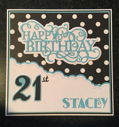 21st Birthday Female Birthday Card 21st Birthday Cards Happy 21st Birthday Cards Birthday Cards