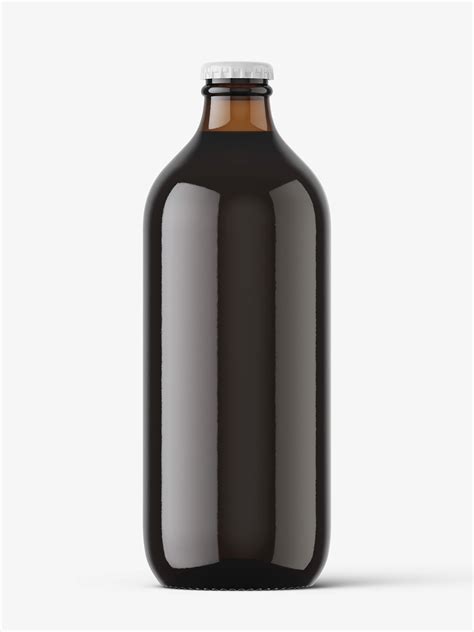 Download Dark beer bottle mockup - Smarty Mockups