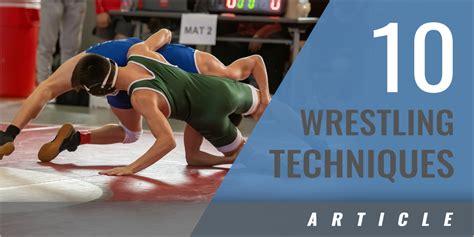 10 Wrestling Techniques To Teach To All Wrestlers Coaches Insider