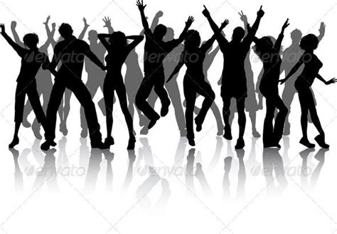 People Dancing Dance Silhouette Silhouette Images