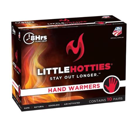 Little Hotties Hand Warmers 10 Pack Box Industrial Warning Signs