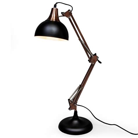 Black And Copper Traditional Large Desk Lamp Table Lamps From