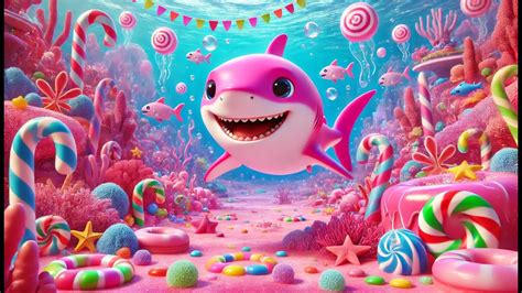 Pink Baby Shark Y Sus Aventuras Canci N Divertida Y M Gica Para