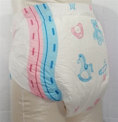 Adult Printed Diapers Cloudry Toys Large 3650 Etsy