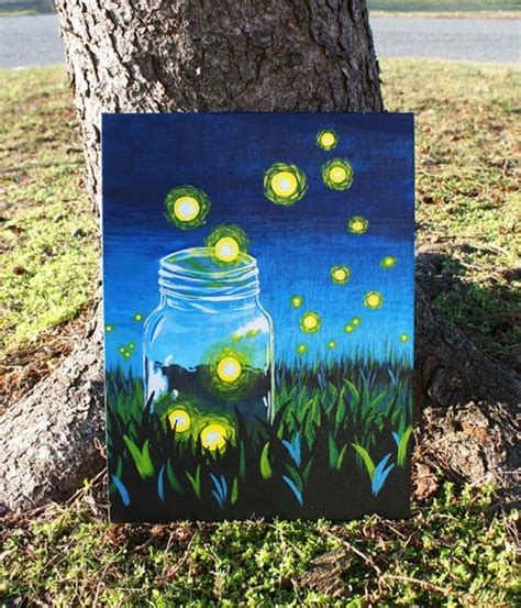 Easy Acrylic Canvas Painting Ideas For Beginners