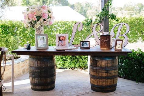 See more ideas about guest book, guest book table, wedding guest book. Reception Décor Photos - Rustic Guest Book Table - Inside ...