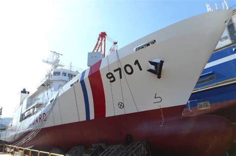 Mitsubishi Launches 2 Coast Guard Vessels For Philippines Naval Post