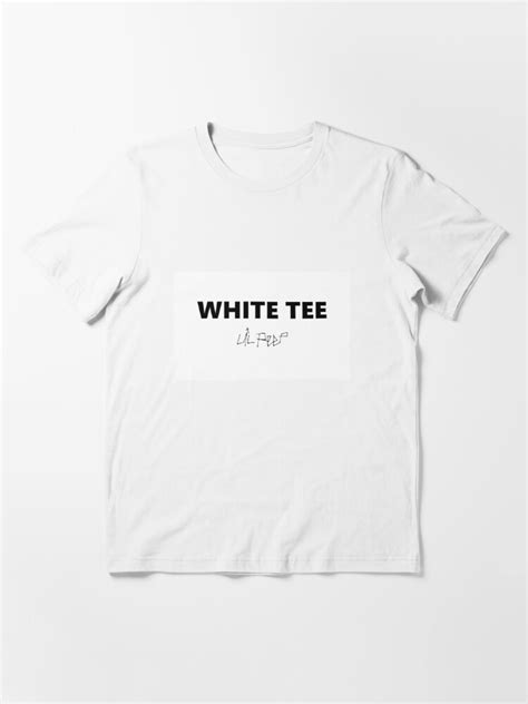 Lil Peep White Tee T Shirt By Twelvestudio Redbubble