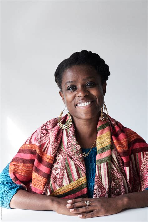 Happy Black African Woman By Stocksy Contributor Ivan Gener Stocksy