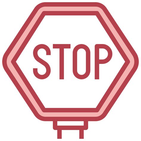 Señal De Stop Iconos Gratis De Señales