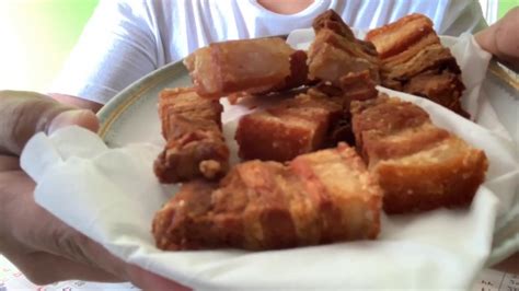 Crispy Pork Belly Mukbang Youtube