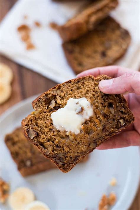 How To Make Healthy Banana Nut Bread Without Added Sugar A Sweet