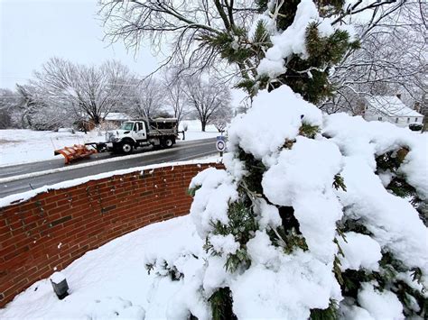 Photos Sundays Snow In Virginia State And Regional News