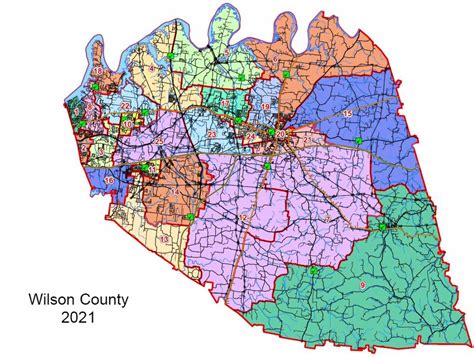 2021 County District Maps Available Online