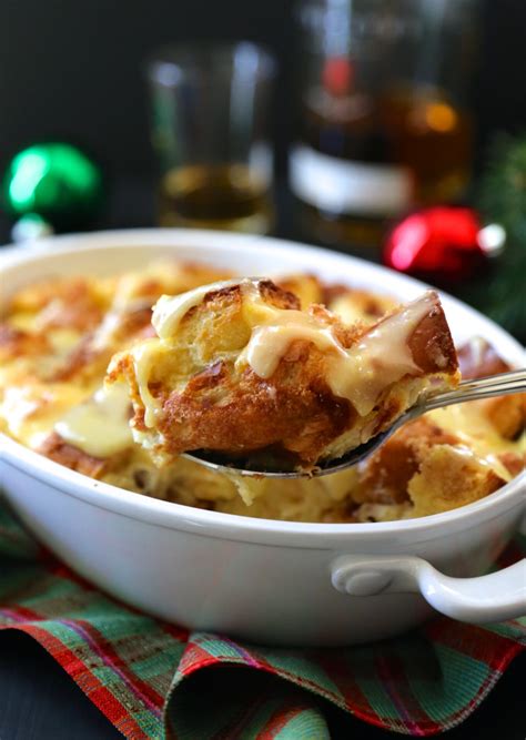 Old Fashioned Challah Bread Pudding With Whiskey Sauce Climbing Grier