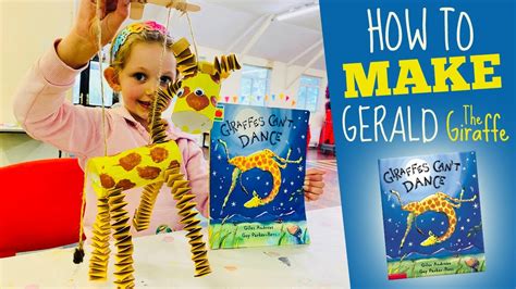 🦒 How To Make Gerald The Giraffe From The Book Giraffes Cant Dance