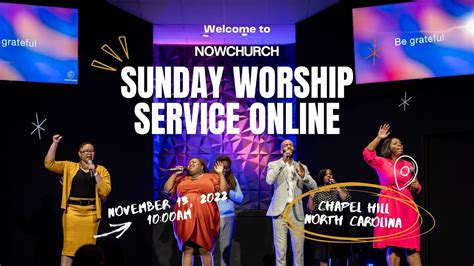 now church sunday service online november 13 youtube