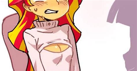 [source Request] Sunset Shimmer In A Keyhole Turtleneck Sweater Imgur