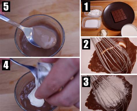 LA RECETTE DE LA DANETTE CHOCOLAT Danette Chocolate Fondue Icing