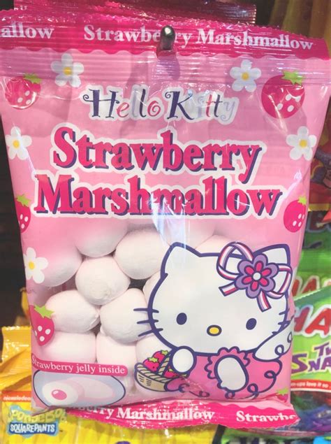 Hello Kitty Marshmallows I Found At Spencersヽﾟ〇ﾟﾉ Strawberry Jelly