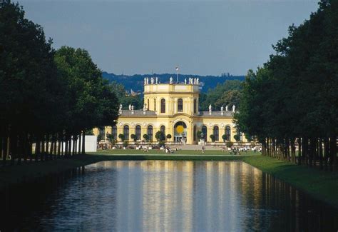 ღღ Kassel Teich Vor Der Orangerie In Der Karlsaue Heute Astronomisch Physikalisches Kabinett