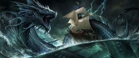 On Deviantart Leviathan Sea