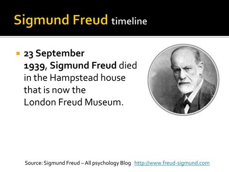 Ppt Sigmund Freud Biography Powerpoint Presentation Free Download
