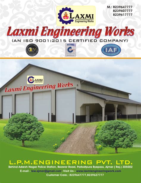 Ms Laxmi Engineering Works Msme B2b Portal