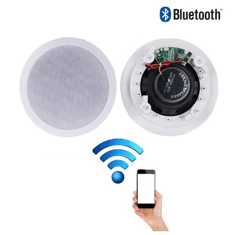 Popular speaker system for ceiling of good quality and at affordable prices you can buy on looking for something more? Ceiling Speakers 60W Wireless Bluetooth Audio Streaming ...
