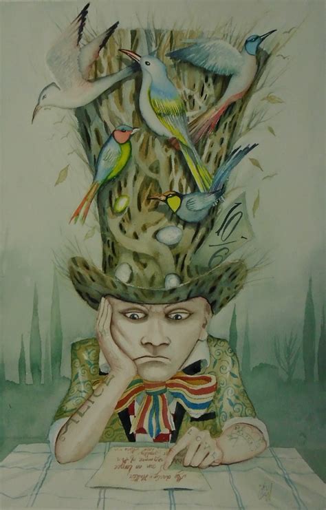 The Mad Hatter By Dominic Murphy Artist English Artists Alice In
