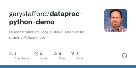 Github Garystafford Dataproc Python Demo Demonstration Of Google
