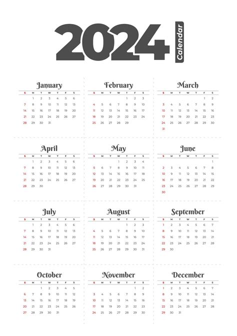 Editable Yearly Calendar 2024 Excel File February March 2024 Calendar
