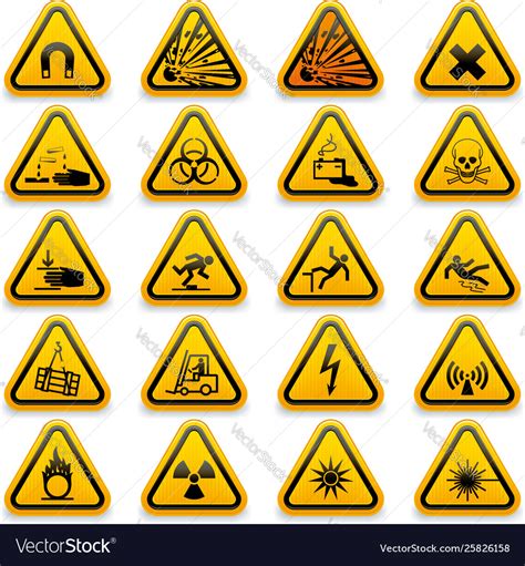 Hazard Symbols And Meanings Hazard Symbols Teaching Resources