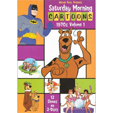 Saturday Morning Cartoons 1970s Vol 1 [2 Discs] 1970 Cartoons Old School Cartoons 80s