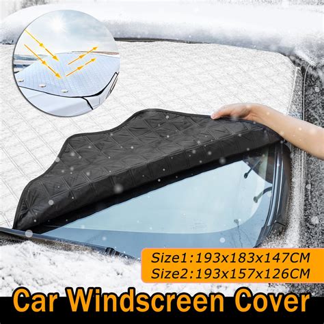 Car Windshield Snow Cover Magnetic Frost Shield Car Windscreen Cover