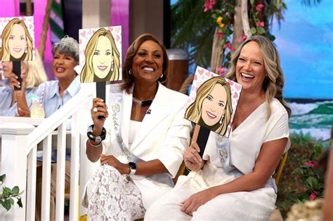 Behind The Scenes Shots From Robin Roberts And Amber Laign S Gma Bachelorette Party Good